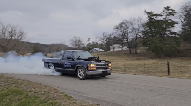 Chevy Shop Truck With ZZ632 Crate Engine